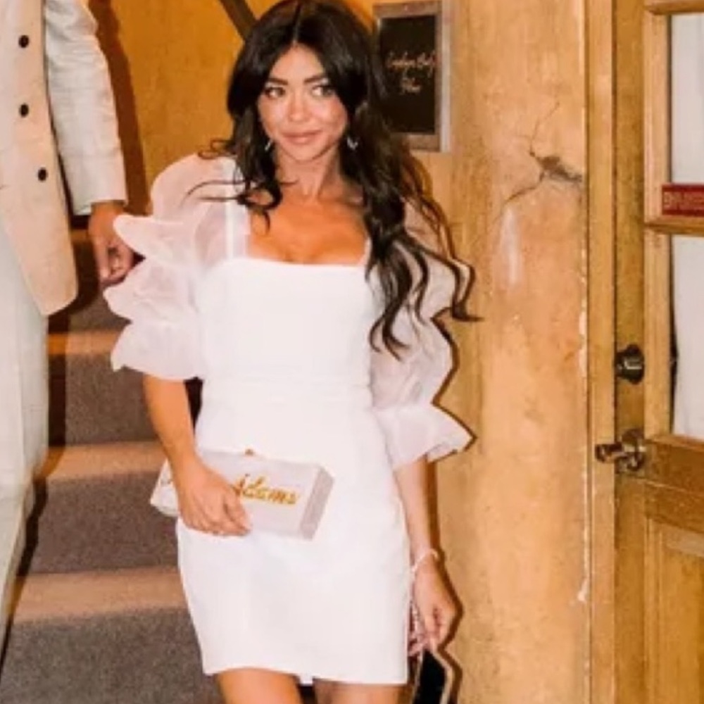 Amanda Uprichard Tia Dress in White Size S. Never worn. Brand new.